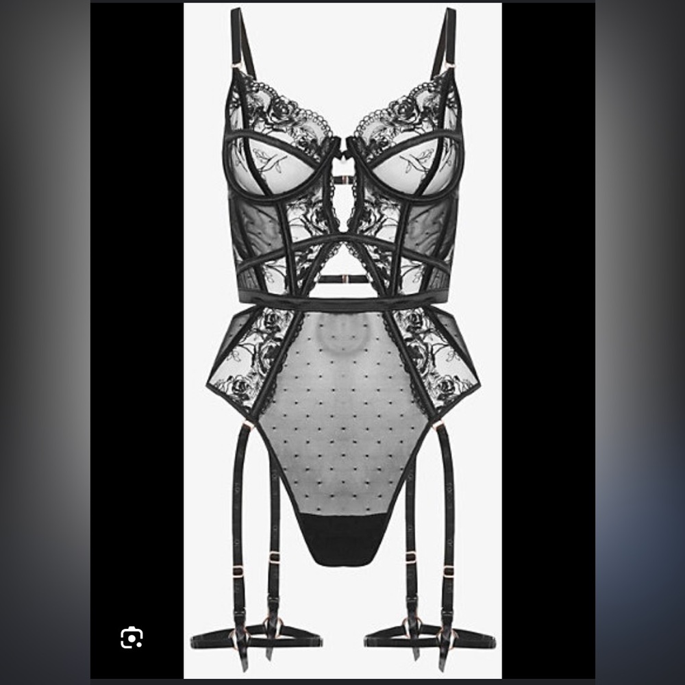 Lounge lingerie black